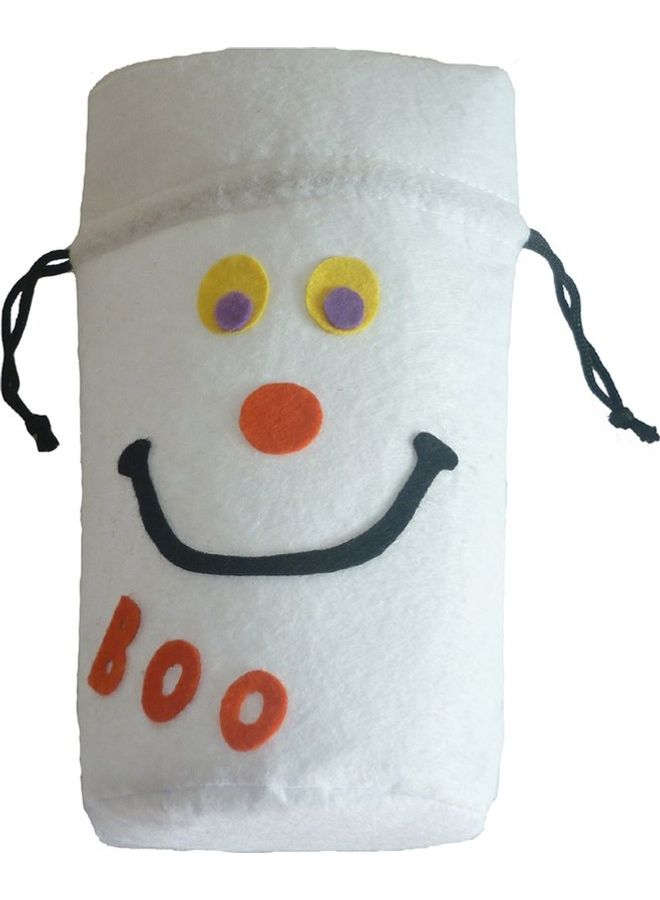 White Ghost Sorcerer Gift Bag White/Black/Red