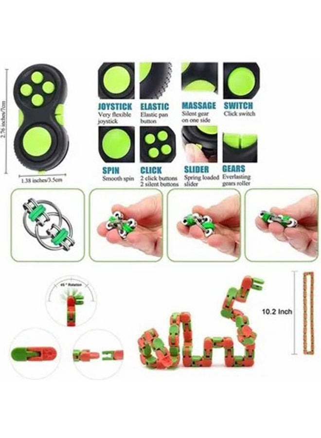 روك بو مجموعة لعبة فيدجيت من 30 قطعة - Image 3