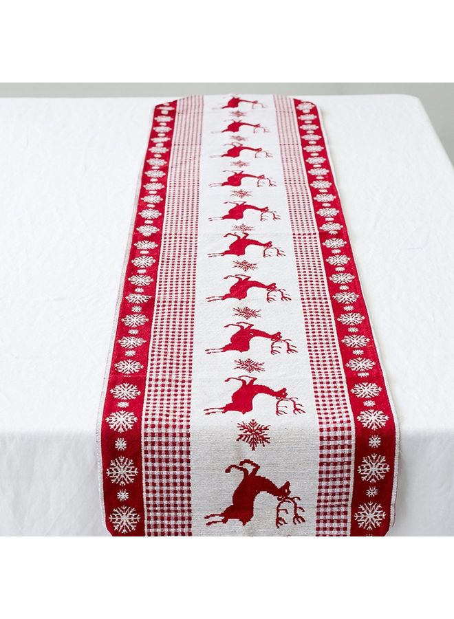 Generic - Decorative Table Flag Red/White - Image 1