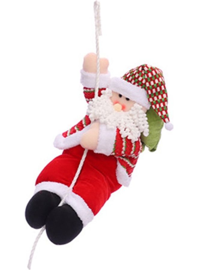 Santa Claus Climbing Rope Doll Decoration Pendant Multicolour - Image 1