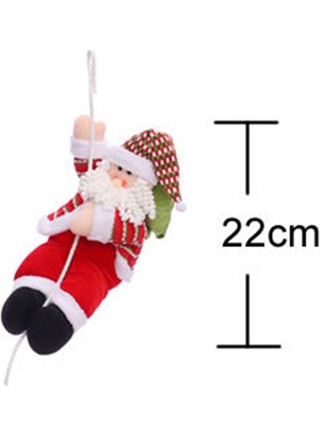 Santa Claus Climbing Rope Doll Decoration Pendant Multicolour - Image 2