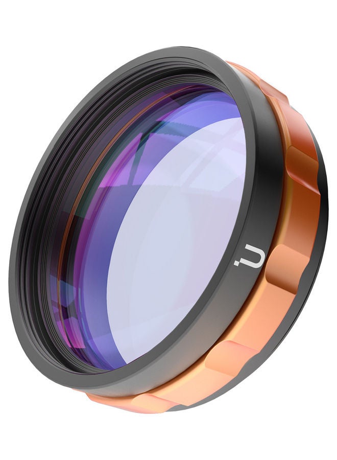 Ulanzi 52mm Macro Lens For DSLR Camera Black/Gold/Clear  - Image 1