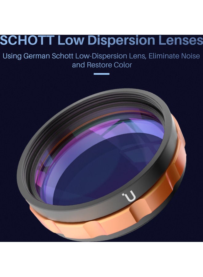 Ulanzi 52mm Macro Lens For DSLR Camera Black/Gold/Clear  - Image 3
