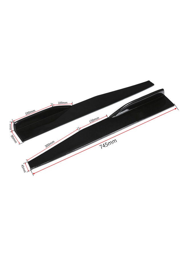 Generic 8-Piece Side Skirt With Screw Set - Image 2