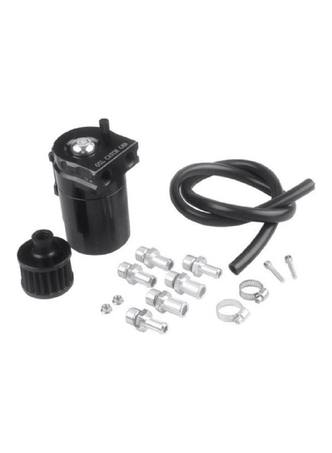 Universal Oil Catch Can With Air Filter Breather Engine - Image 1