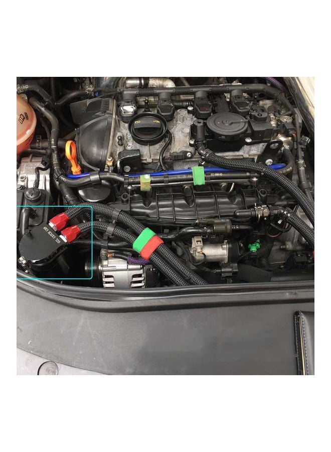 Universal Oil Catch Can With Air Filter Breather Engine - Image 2