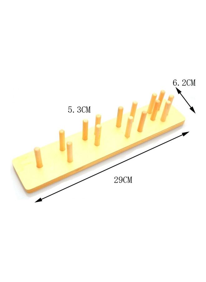 FED Wooden Geometric Column Toy - Image 4