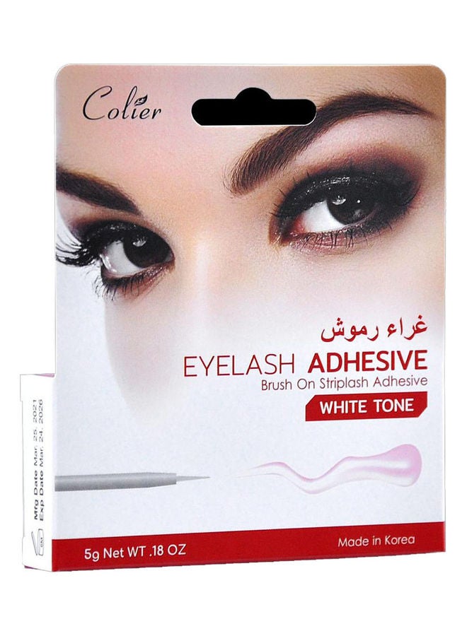 كولير لاصق للرموش داكن مضاد للماء أبيض  - Image 1