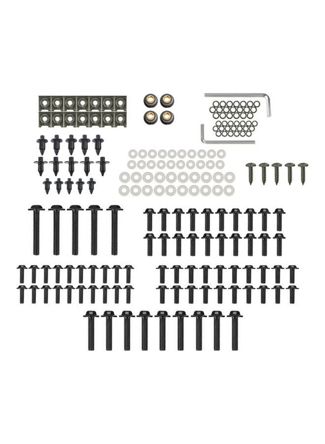Generic Complete Motorcycle Fairing Bolts Screws Bodywork Kit Set  - Image 1