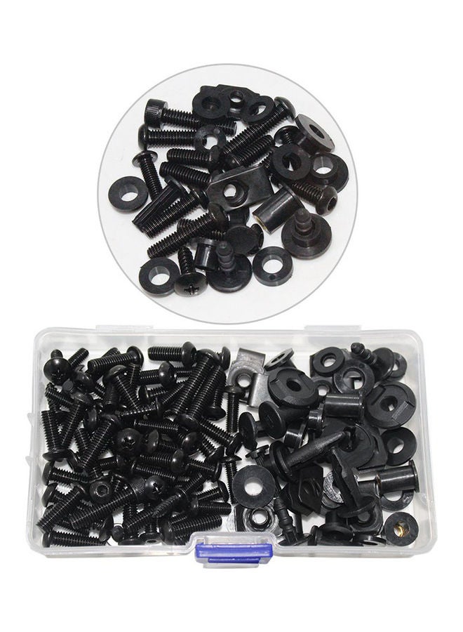 Generic Complete Motorcycle Fairing Bolts Screws Bodywork Kit Set  - Image 2