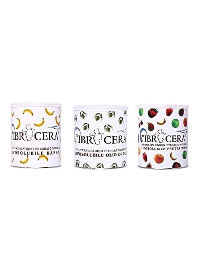 IBR 3-Piece Canned Wax For Body Hair Removal 3 x 600ml - Image 1