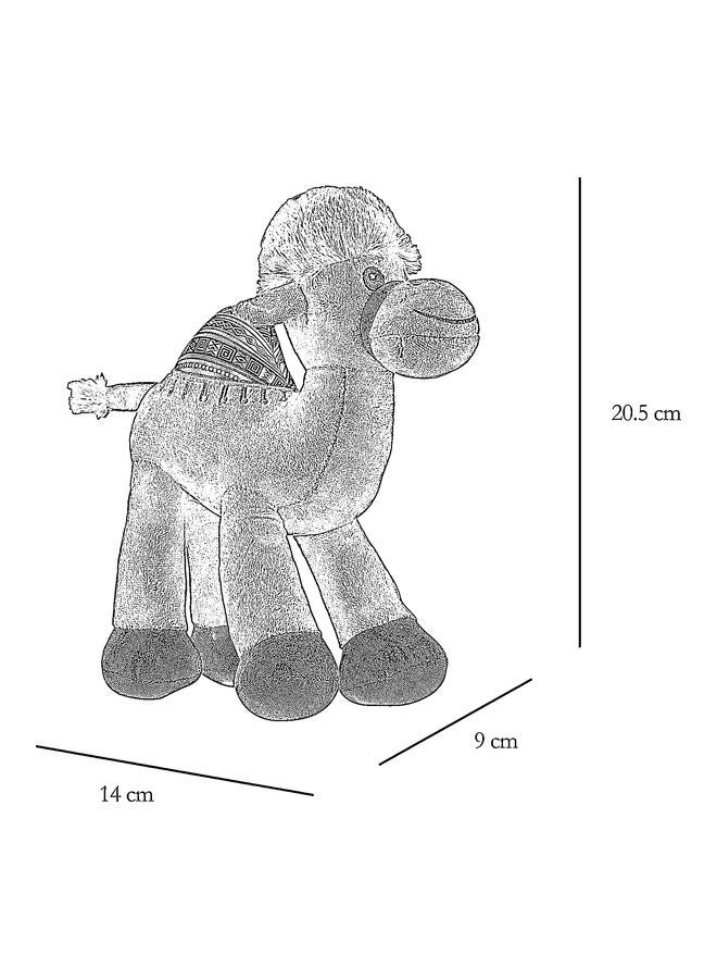 Little Angel Camel Stuffed Animal Plush Cute Soft Toy 20.5cm - Image 3