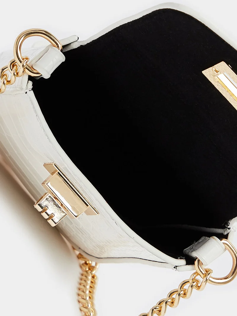 Closet By Styli Casual Stylish Crossbody Bag White