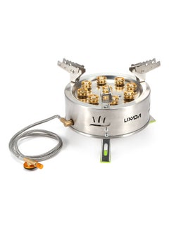 LIXADA 9-Burners Outdoor Stove 24.5x14.5x24.5cm  - Image 1