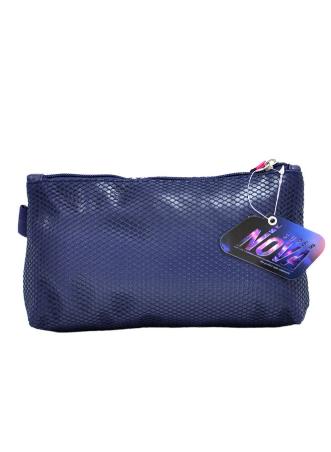 SuperNova Flower Pencil Case Blue - Image 2