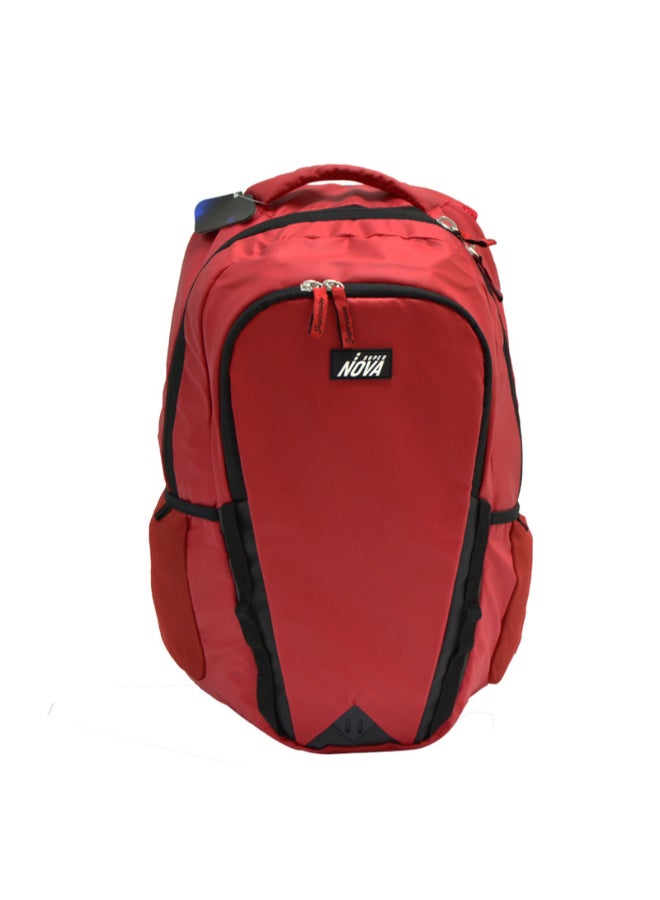 SuperNova 2 Compartment Backpack Red  - Image 1