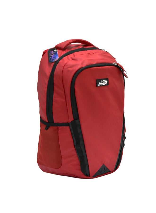 SuperNova 2 Compartment Backpack Red  - Image 2