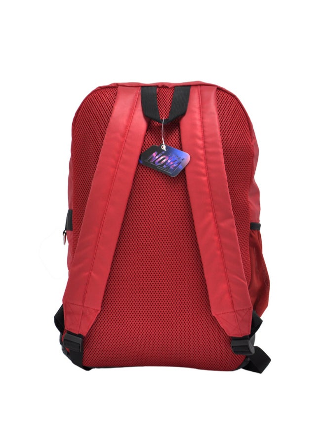 SuperNova 1 Compartment Backpack Red - Image 3