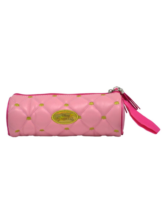 Disney Princess Premium Pencil Case Round Pink  - Image 2