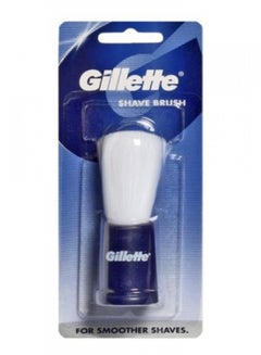 Gillette 1-Piece Shaving Brush Blue/White 