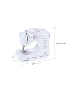 Decdeal Multifunctional Electric Household Sewing Machine S0-2055 White  - Image 2