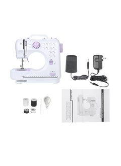 Decdeal Multifunctional Electric Household Sewing Machine S0-2055 White  - Image 4