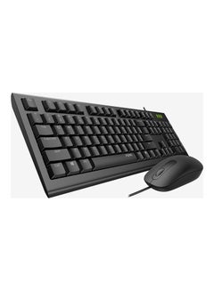 Rapoo X120 PRO Wired Keyboard And Mouse Black  - Image 3