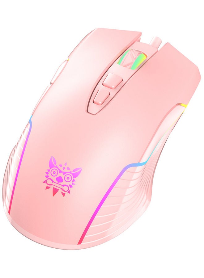 onikuma - Wired Gaming Mouse Pink - Image 1