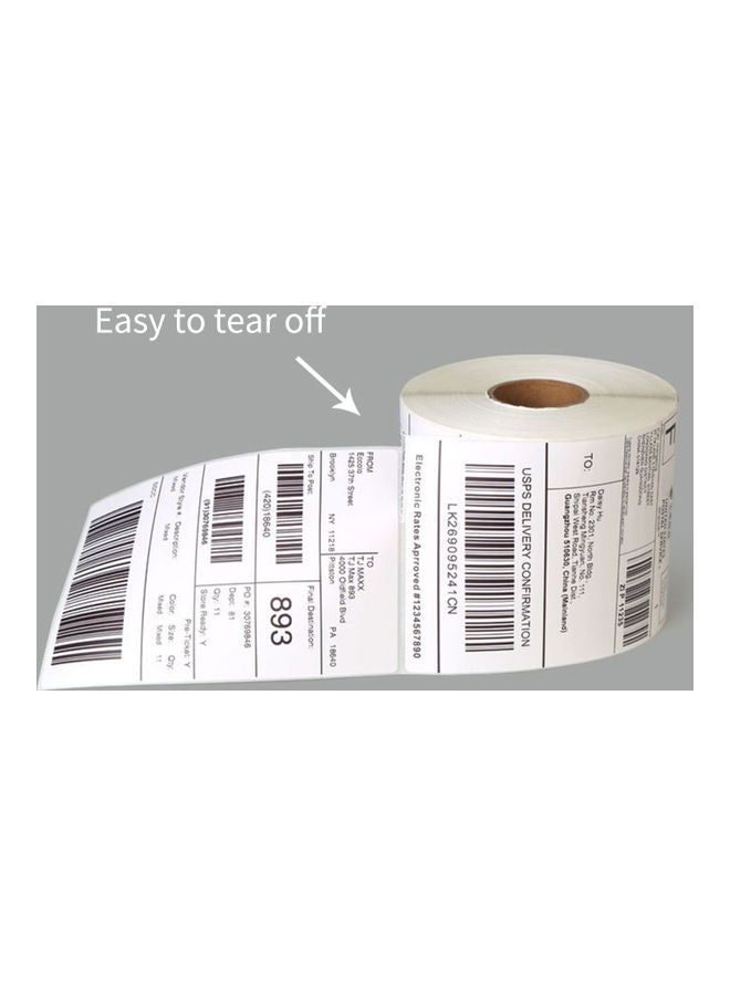 250-Piece/Roll Thermal Printing Label Paper - Image 2