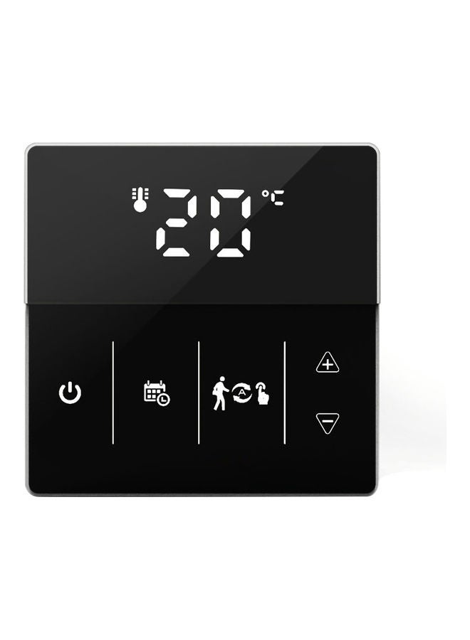 Wifi Thermostat with LCD Display Black - Image 1