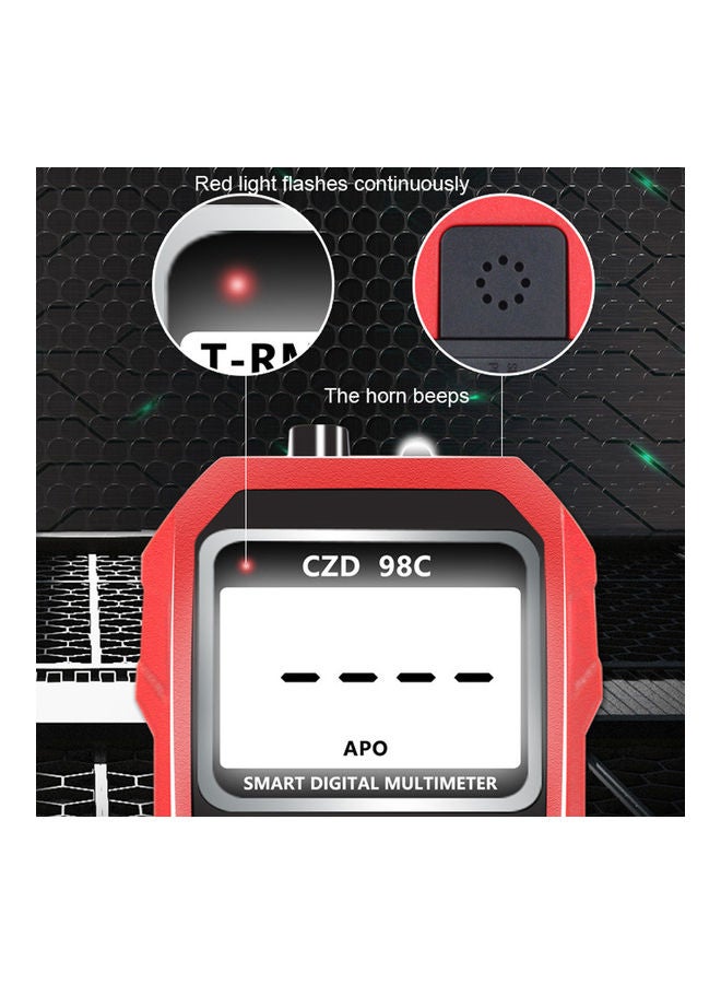 Large Voltage Current Meter with LCD Display Multicolour  - Image 2