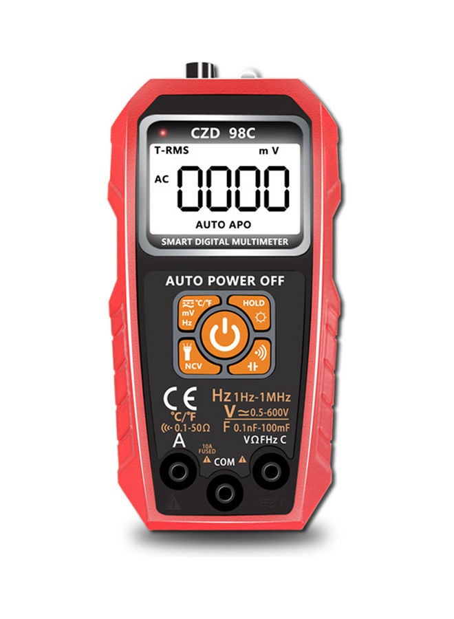 Large Voltage Current Meter with LCD Display Multicolour  - Image 4
