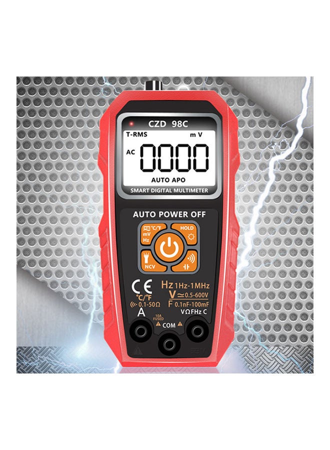 Large Voltage Current Meter with LCD Display Multicolour  - Image 5