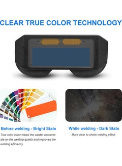 Generic Solar Automatic  Welding Glasses Black  - Image 3