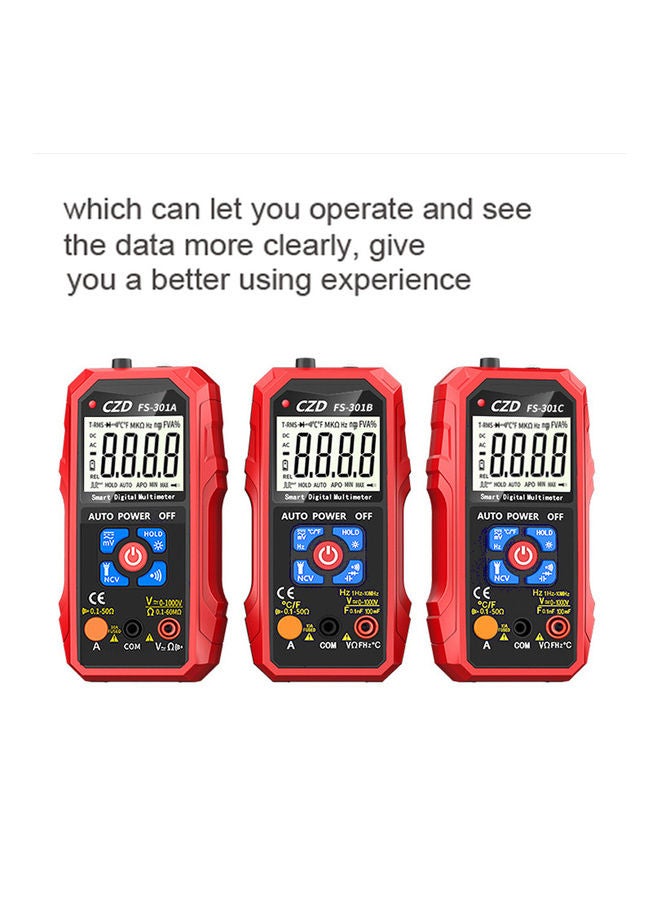 Large Voltage Current Meter with LCD Display Multicolour  - Image 5