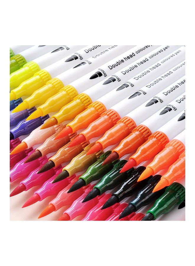 Generic 48-Piece Double Head Coloured Markers pen set Multicolour  - Image 2