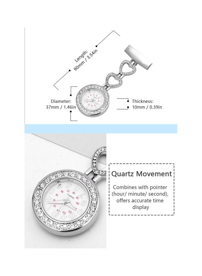 Nurse Lapel Pin Watch - Image 2