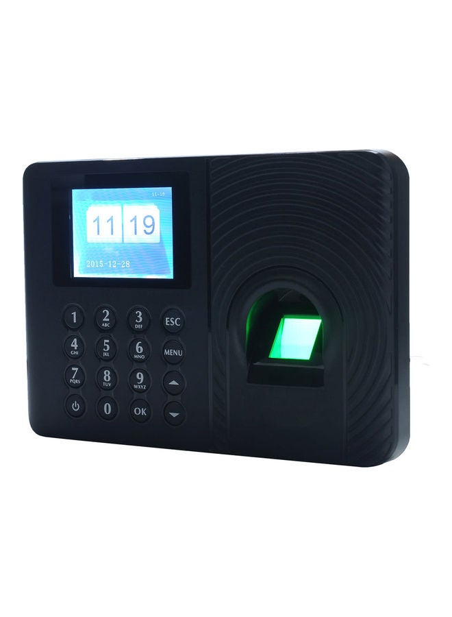Generic Intelligent Biometric Attendance Machine Black  - Image 5