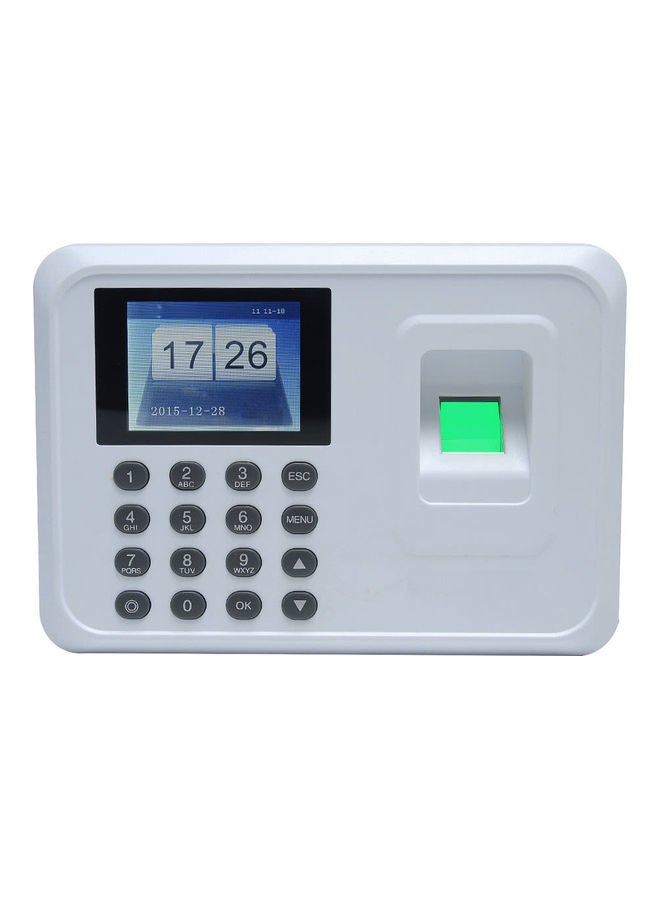 Generic Intelligent Biometric Attendance Machine White  - Image 1