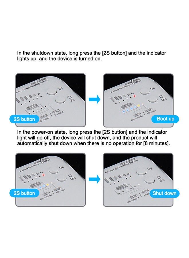 كيانلي آلة لحام محمولة رمادي - Image 4