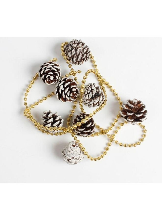 بي جي إم قطعتان مخروط شجرة صنوبر للزينة متعدد الألوان - Image 3