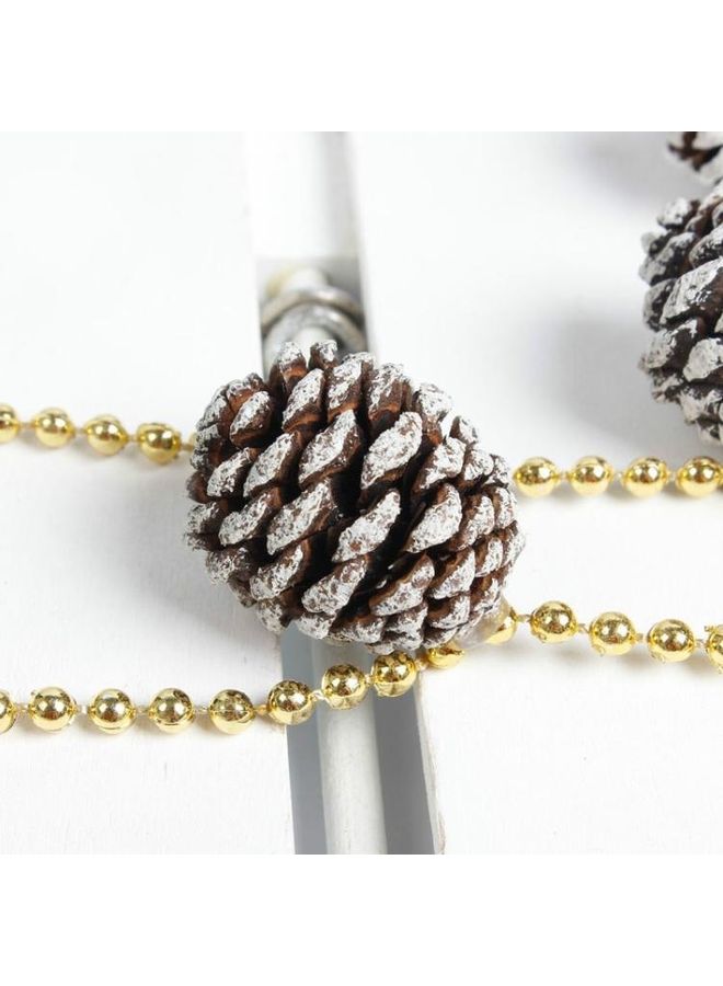 بي جي إم قطعتان مخروط شجرة صنوبر للزينة متعدد الألوان - Image 4