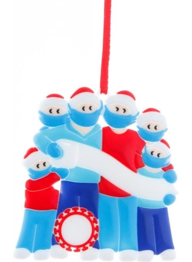 بي جي إم دلاية زينة بتصميم لعائلة من 6 أشخاص من 5 قطع متعدد الألوان - Image 1