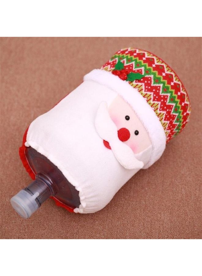 بي جي إم حلية ديكورية بشكل رجل الثلج أبيض/ أحمر/ أخضر - Image 3