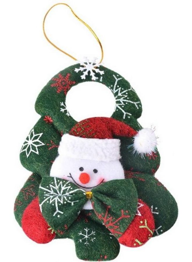 BGM 3-Piece Snowman Decorative Ornament Set Multicolour - Image 1