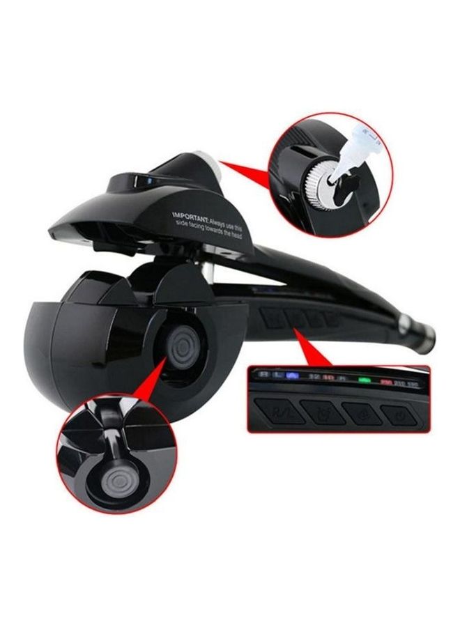 بي جي إم أداة تجعيد الشعر الأوتوماتيكية بتقنية الأيونات السالبة لتوليد الطاقة أسود - Image 4