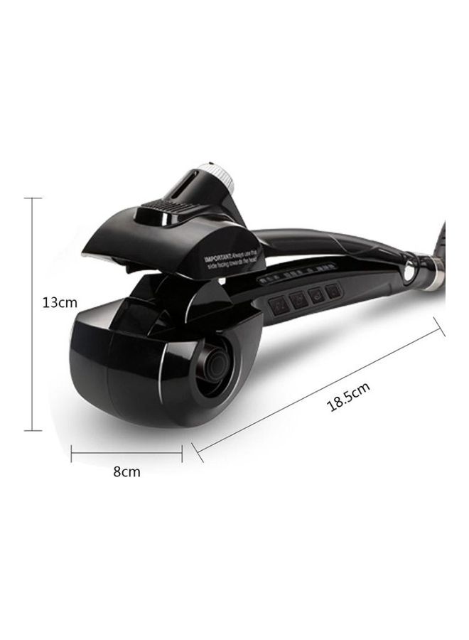 بي جي إم أداة تجعيد الشعر الأوتوماتيكية بتقنية الأيونات السالبة لتوليد الطاقة أسود - Image 5