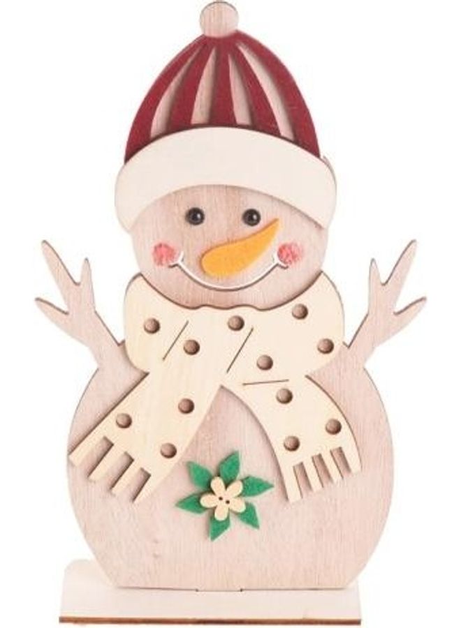 BGM 5-Piece Decorative Ornament Set Beige/Red/Green - Image 1