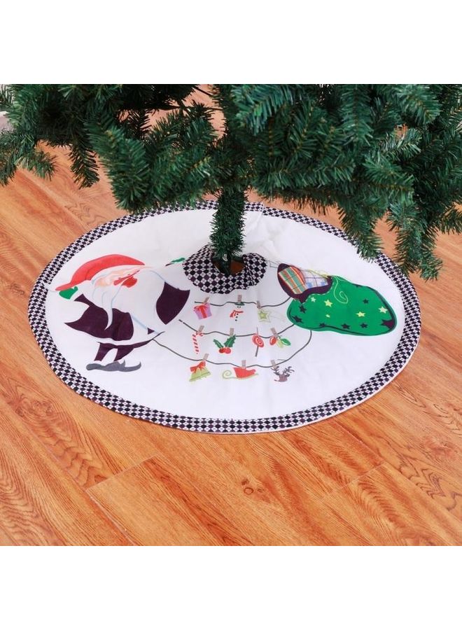 BGM Decorative Tree Skirt Multicolour - Image 4