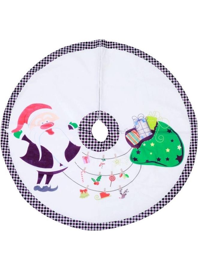 BGM Decorative Tree Skirt Multicolour - Image 1